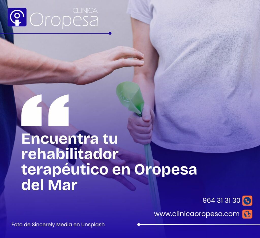 Imagen Encuentra tu rehabilitador terapéutico en Oropesa del Mar