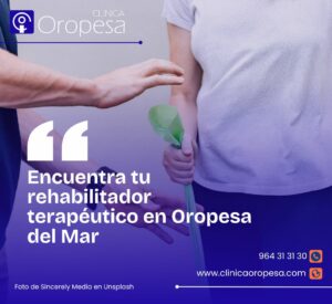 Imagen Encuentra tu rehabilitador terapéutico en Oropesa del Mar