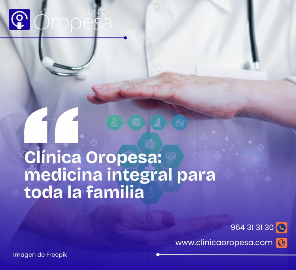 Medicina general en Oropesa del Mar con servicio de fisioterapia, medicina estética, odontología y mucho más.