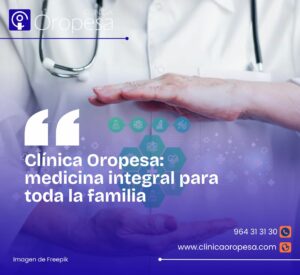 Medicina general en Oropesa del Mar con servicio de fisioterapia, medicina estética, odontología y mucho más.