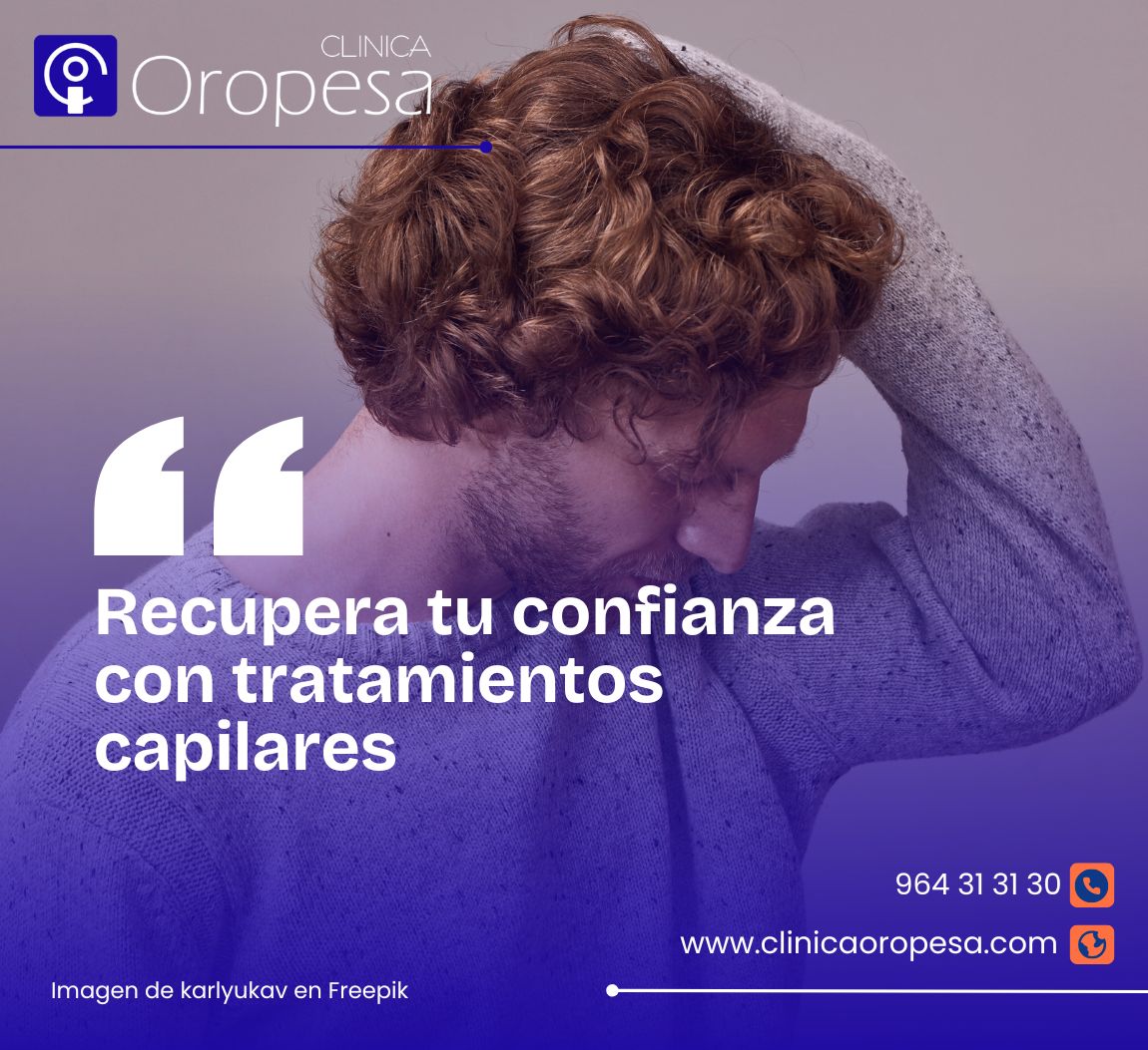 Imagen tratamiento capilar clínica Oropesa