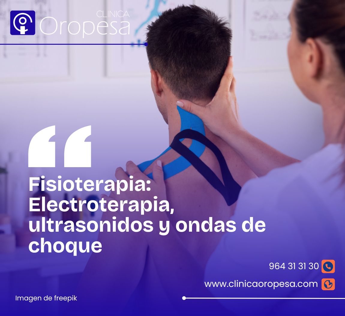 Imagen Fisioterapia Electroterapia, ultrasonidos y ondas de choque